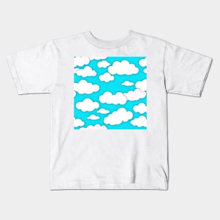 Spring Clouds 3 (MD23KD009) Kids T-Shirt